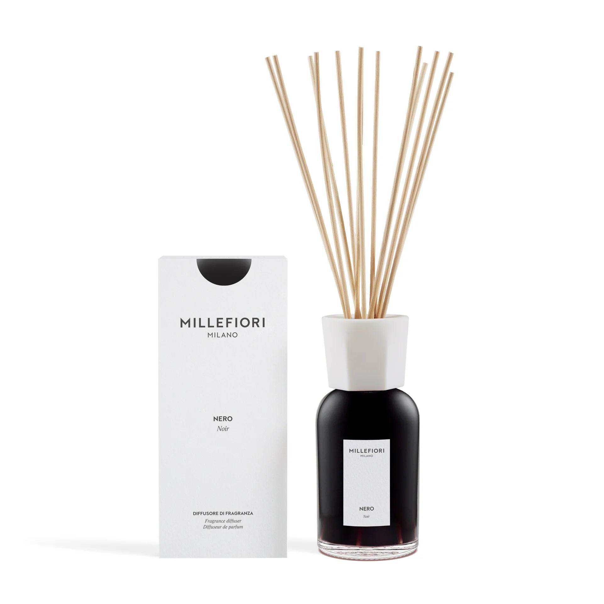 Millefiori Milano - Geurstokjes 500 ml - Nero