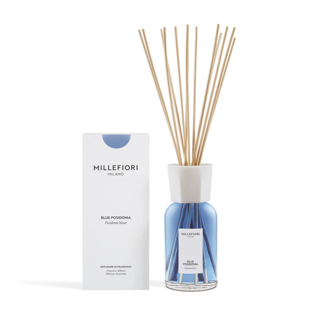 Millefiori Milano - Geurstokjes 500 ml - Blue Posidonia