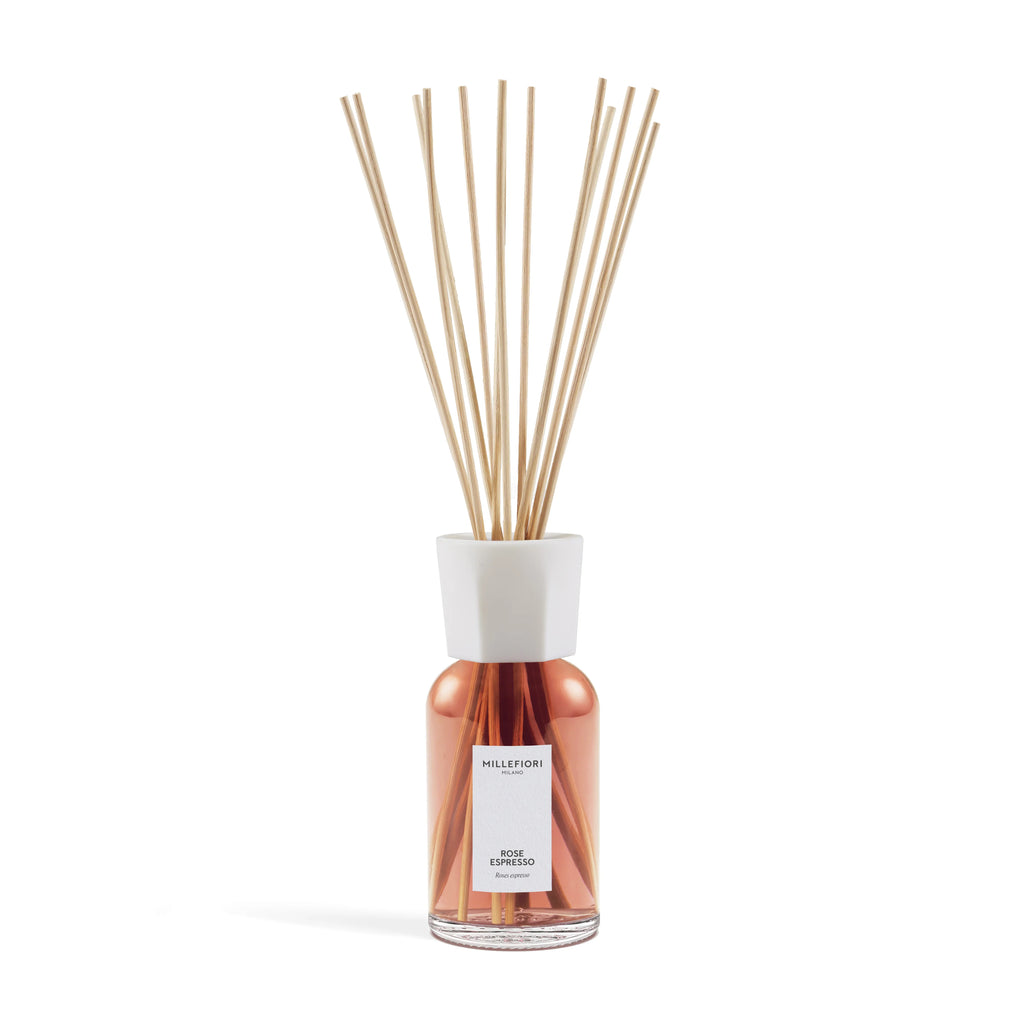 Millefiori Milano - Geurstokjes 500 ml - Rose Espresso