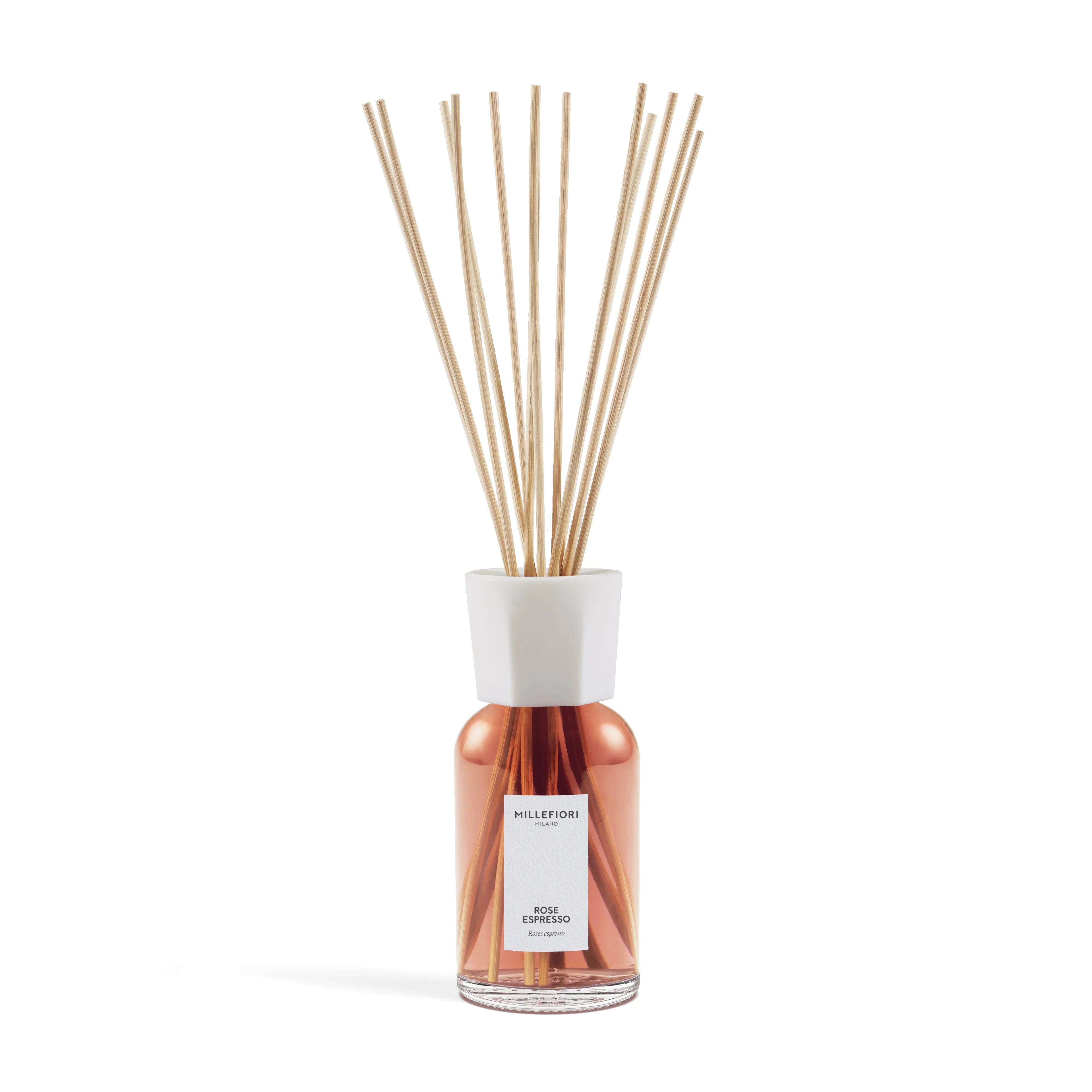 Millefiori Milano - Geurstokjes 500 ml - Rose Espresso