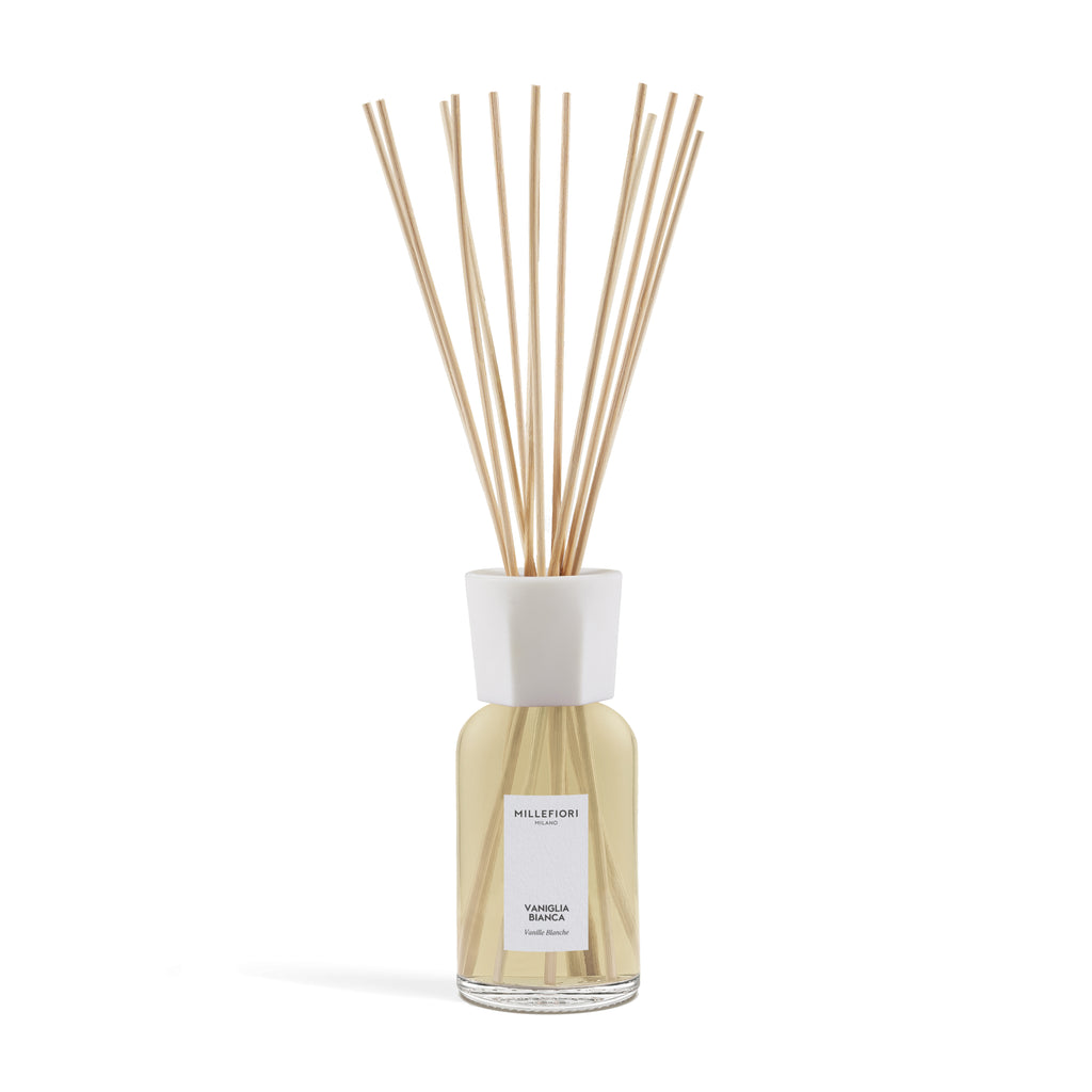 Millefiori Milano - Bâtonnets parfumés 500 ml - Vaniglia Bianca