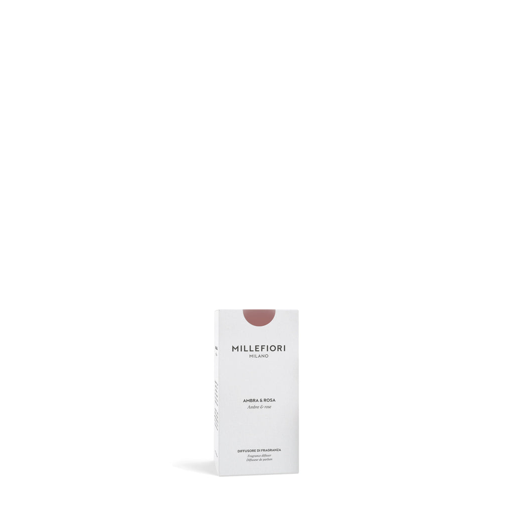 Millefiori Milano - Geurstokjes 100 ml - Ambra & Rosa