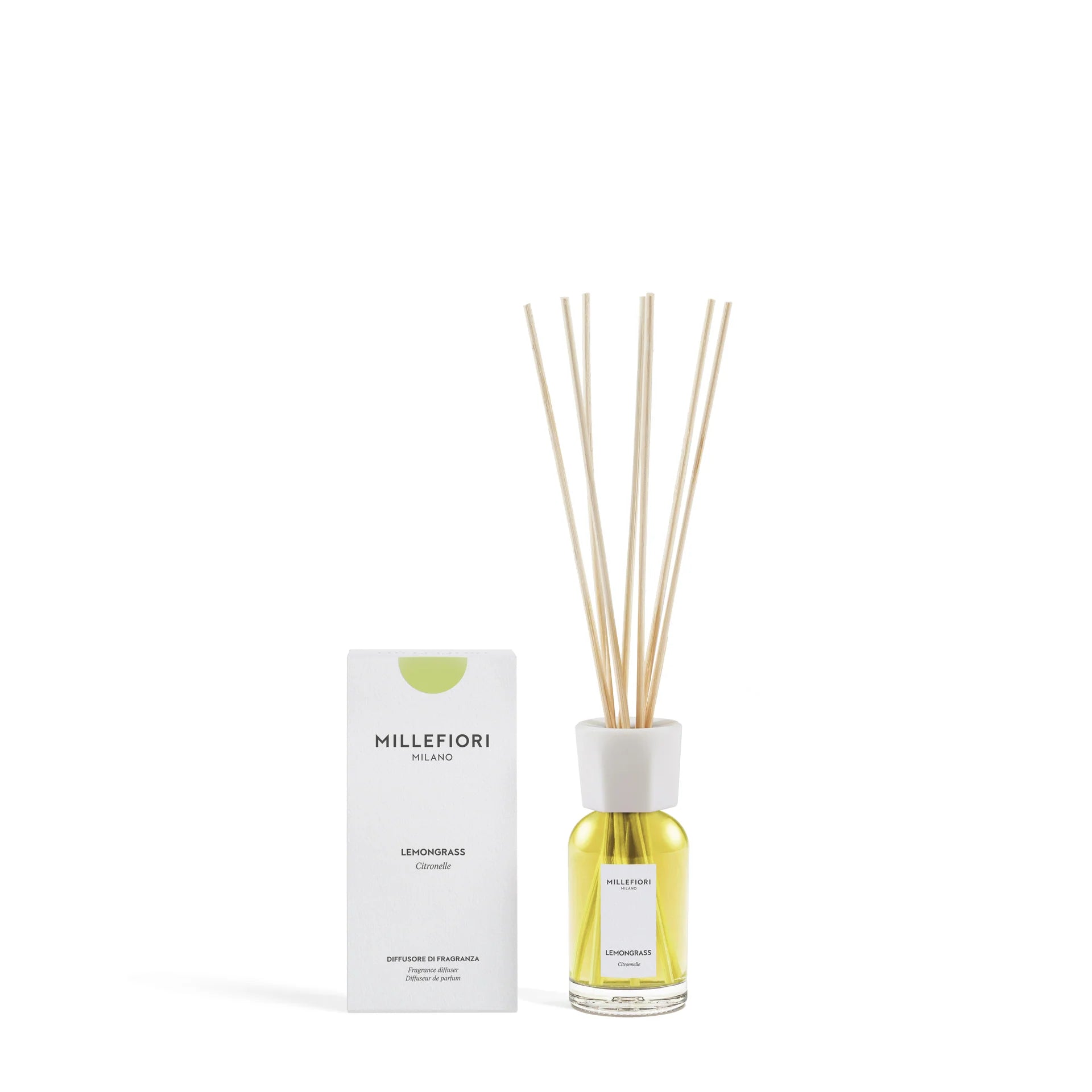 Millefiori Milano - Geurstokjes 100 ml - Lemongrass