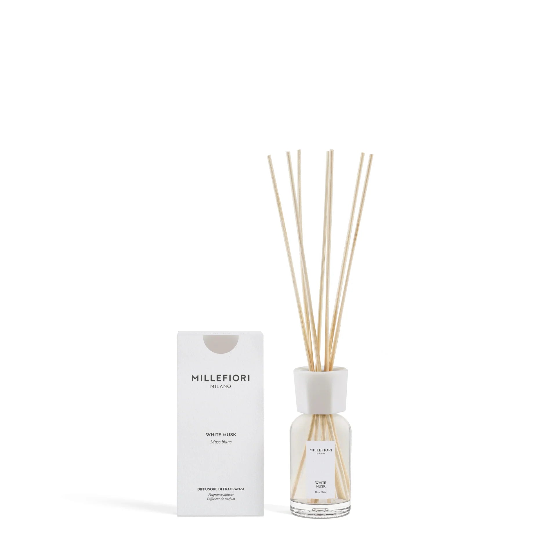 Millefiori Milano - Geurstokjes 100 ml - White Musk