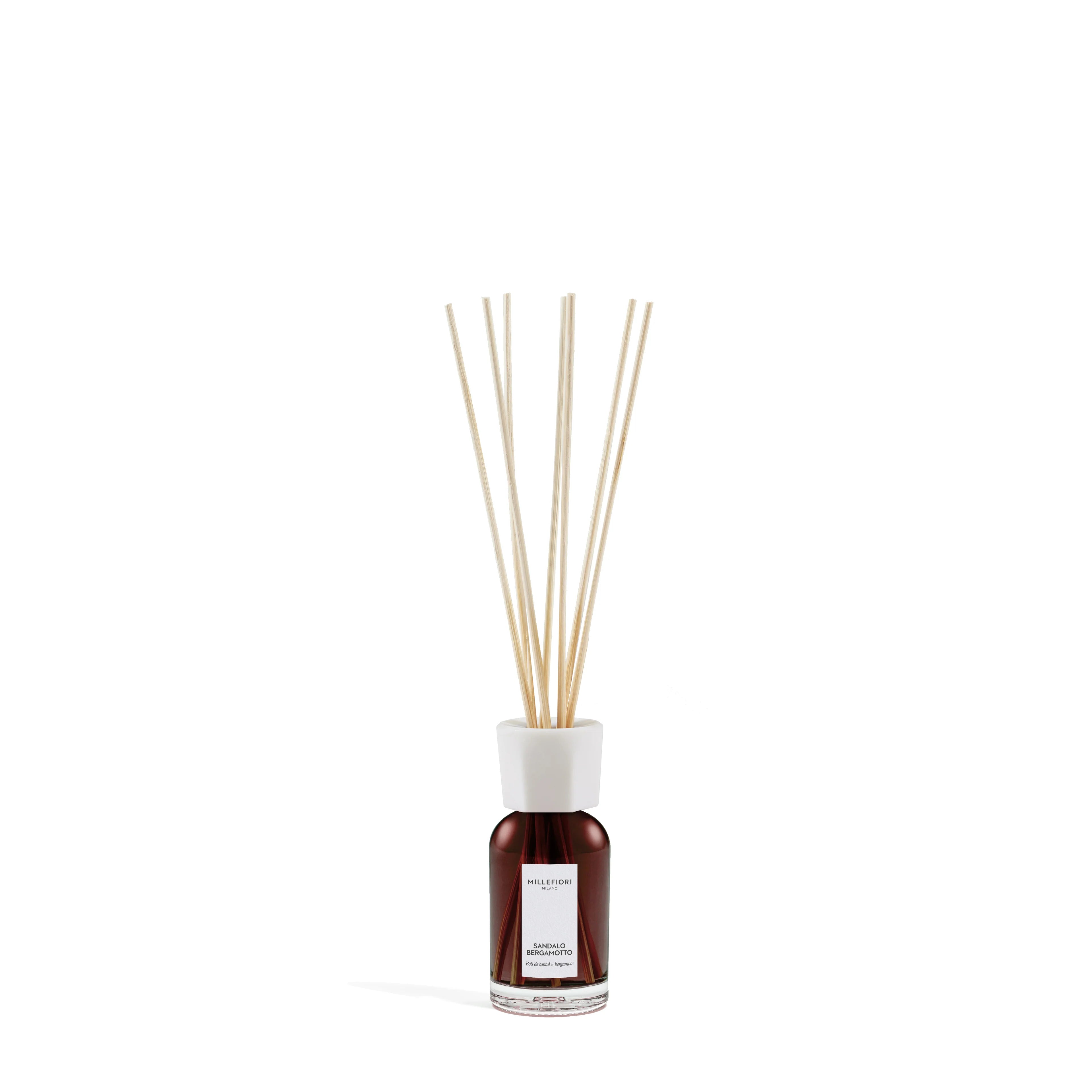 Millefiori Milano - Geurstokjes 100 ml - Sandalo Bergamotto