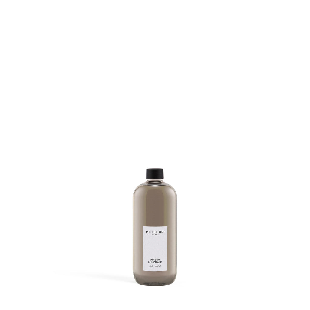 Millefiori Milano - Navulling voor Geurstokjes 500 ml - Ambra Minerale