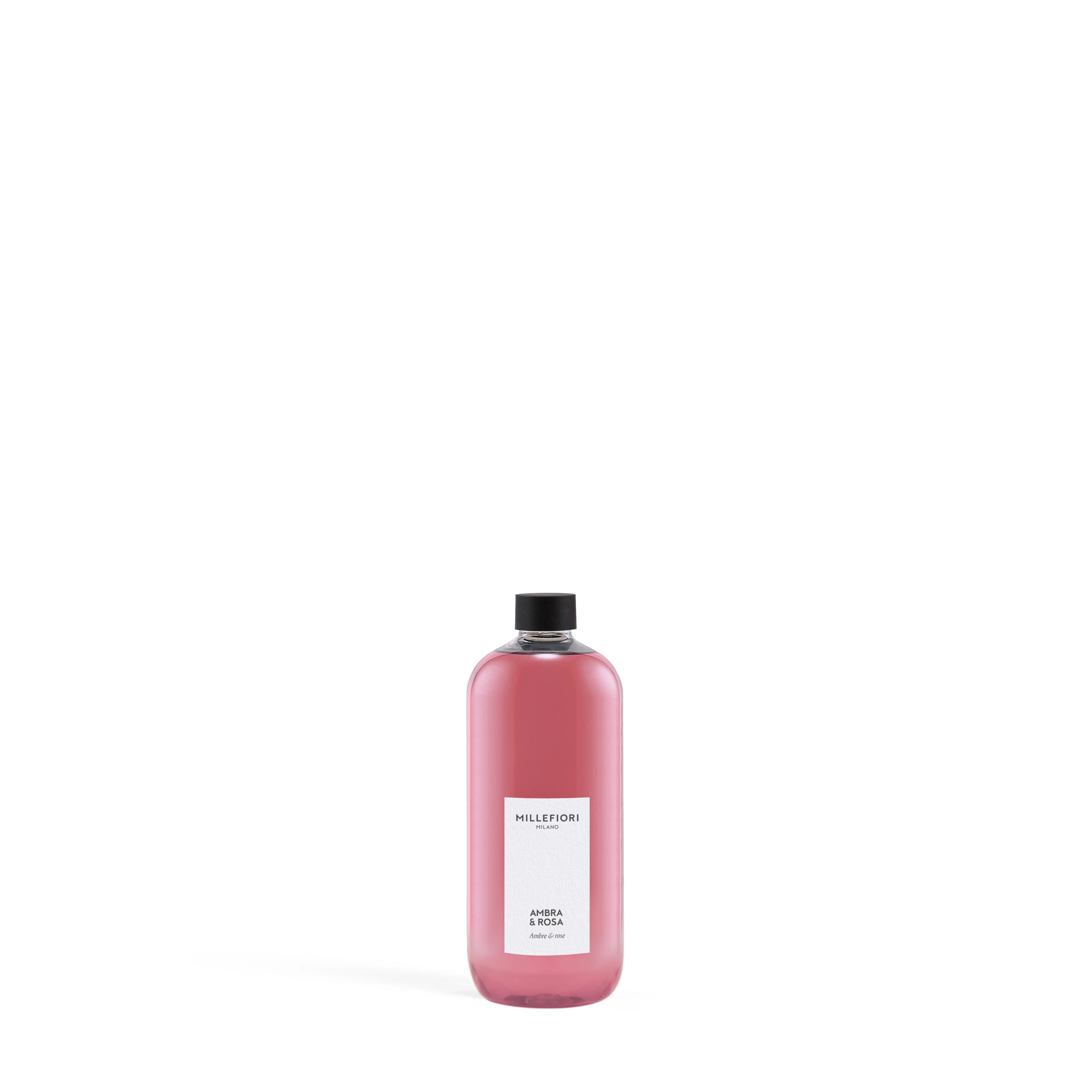 Millefiori Milano - Navulling voor Geurstokjes 500 ml - Ambra & Rosa