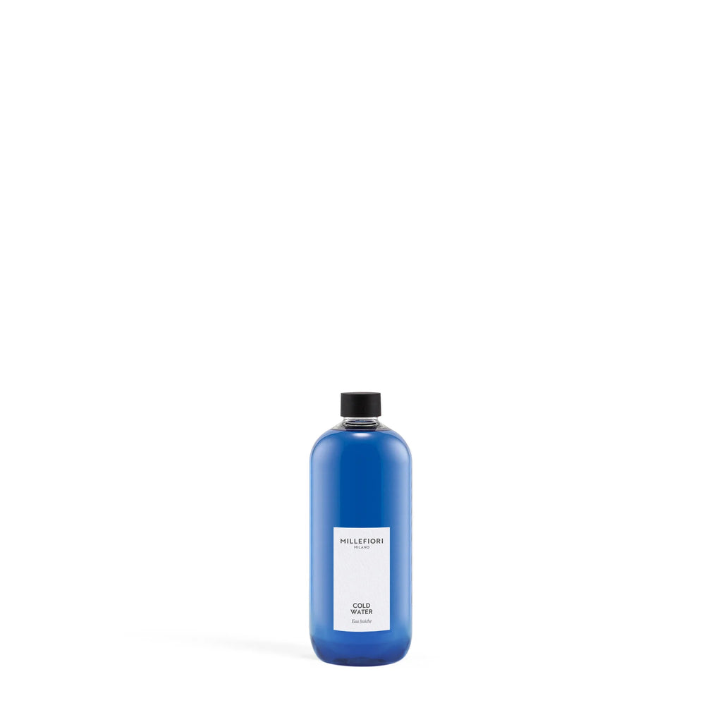 Millefiori Milano - Navulling voor Geurstokjes 500 ml - Cold Water