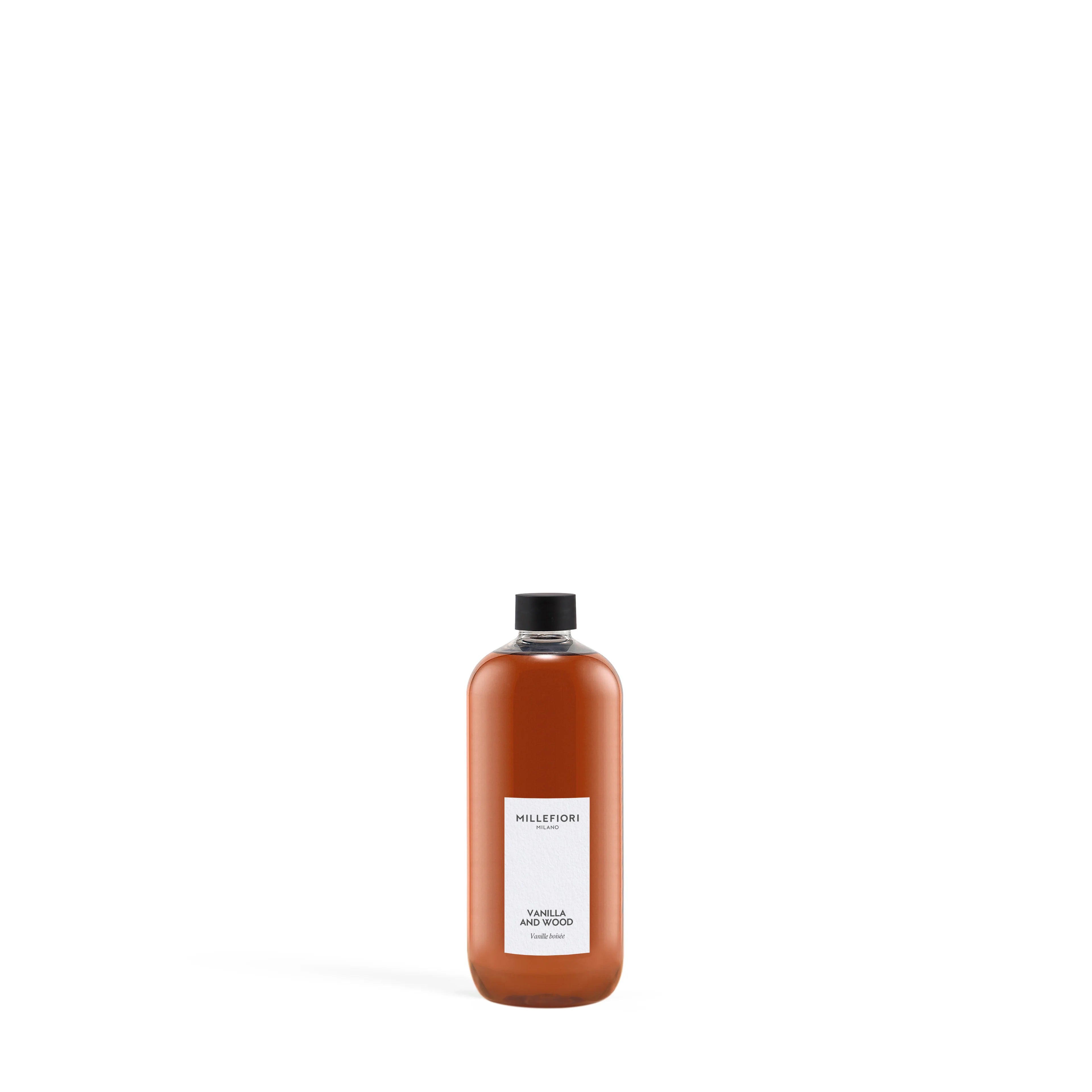 Millefiori Milano - Navulling voor Geurstokjes 500 ml - Vanilla & Wood