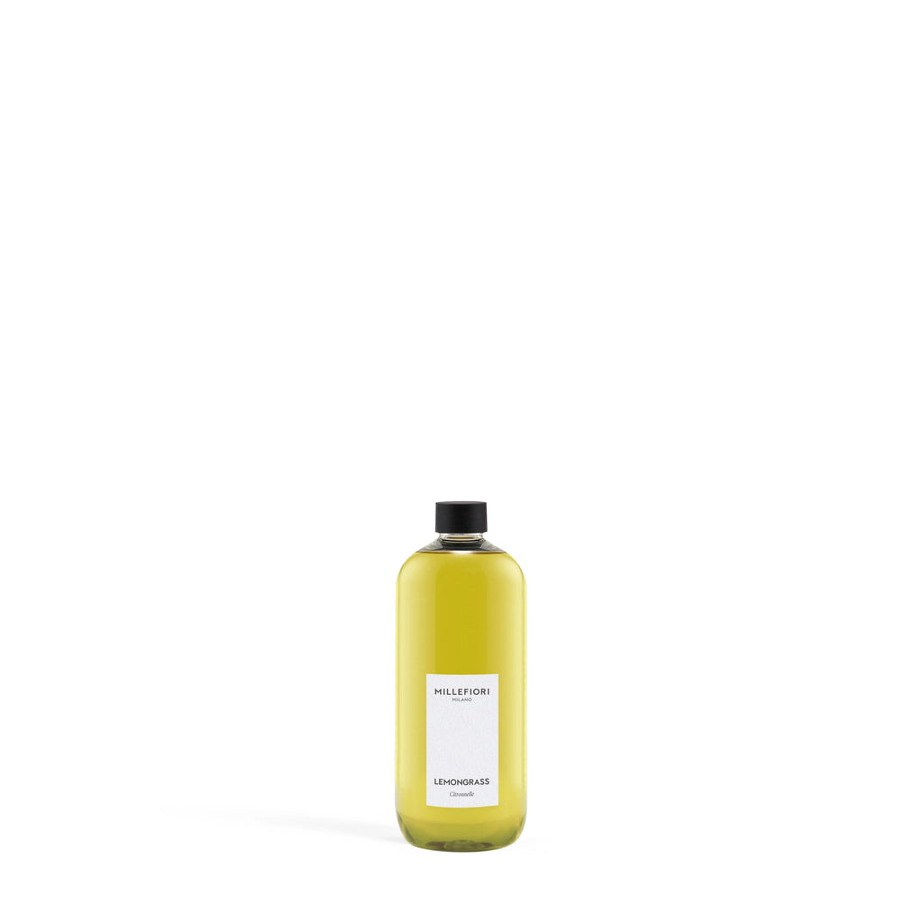Millefiori Milano - Navulling voor Geurstokjes 500 ml - Lemongrass