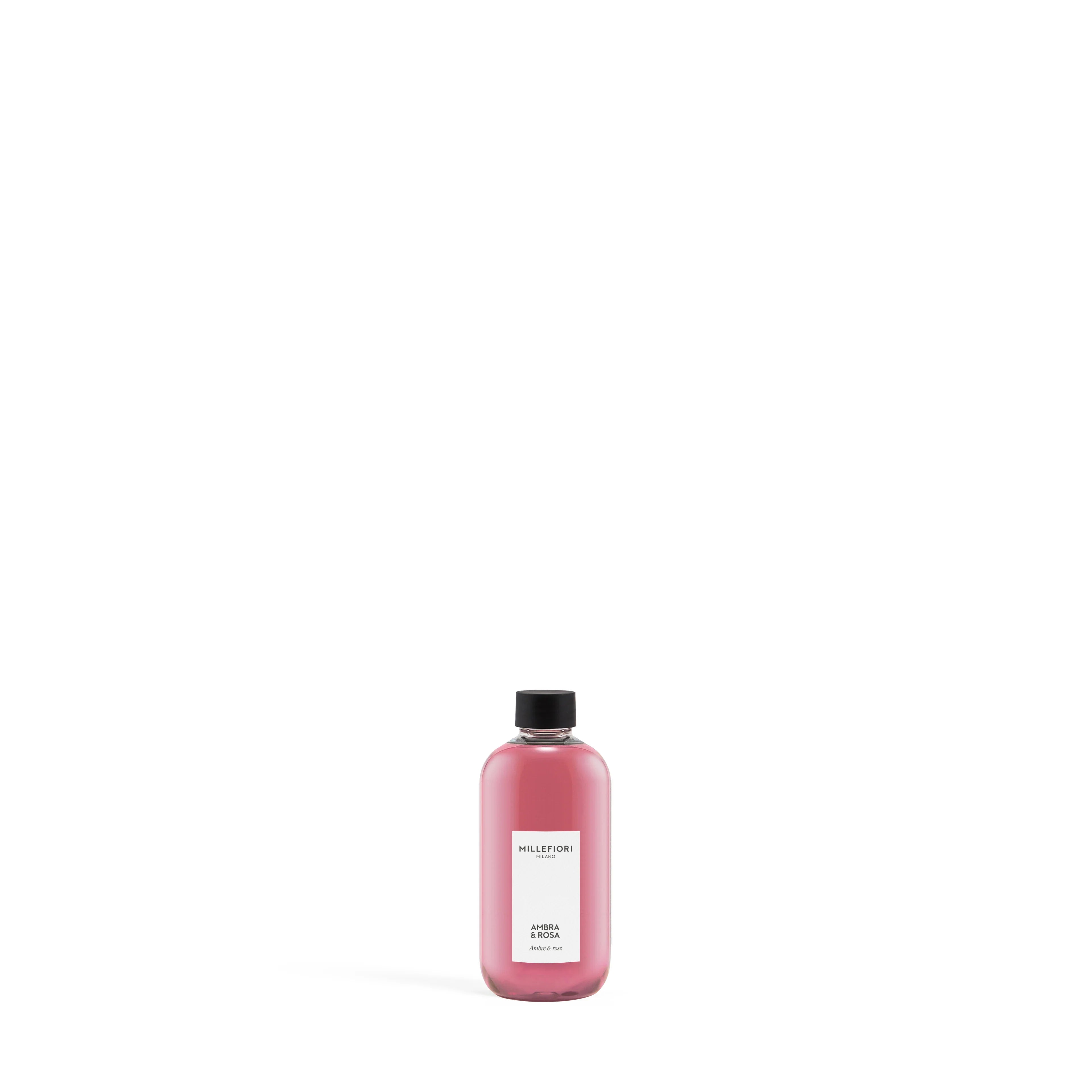 Millefiori Milano - Navulling voor Geurstokjes 250 ml - Ambra & Rosa