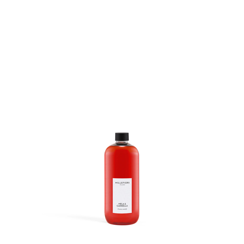 Millefiori Milano - Navulling voor Geurstokjes 500 ml - Mela & Cannella