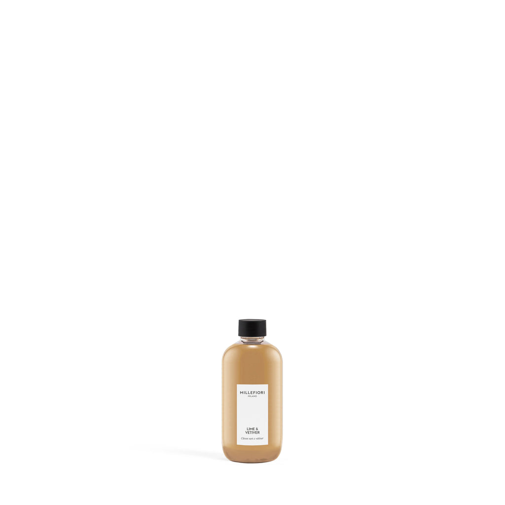 Millefiori Milano - Navulling voor Geurstokjes 250 ml - Lime & Vetiver