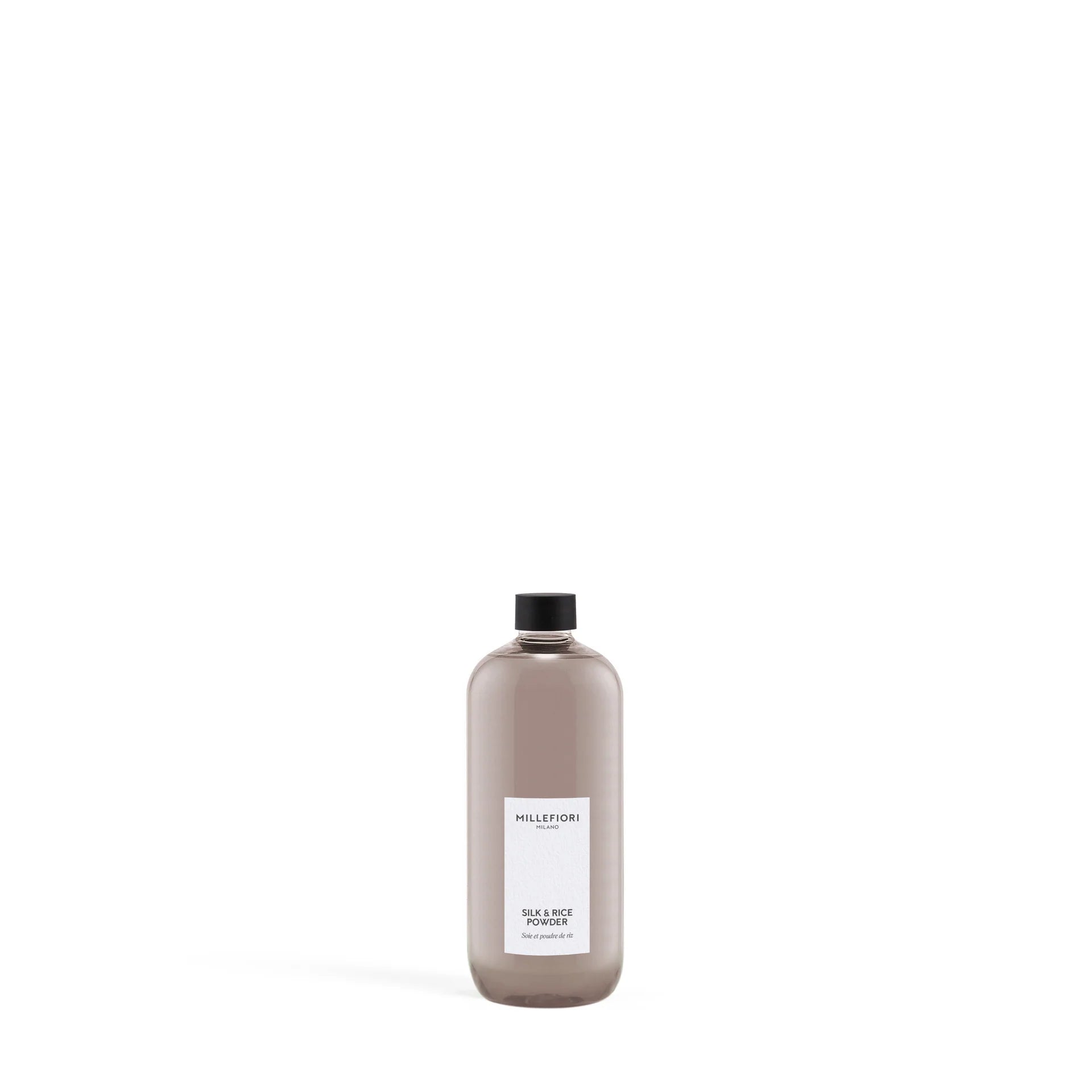 Millefiori Milano - Navulling voor Geurstokjes 500 ml - Silk & Rice Powder