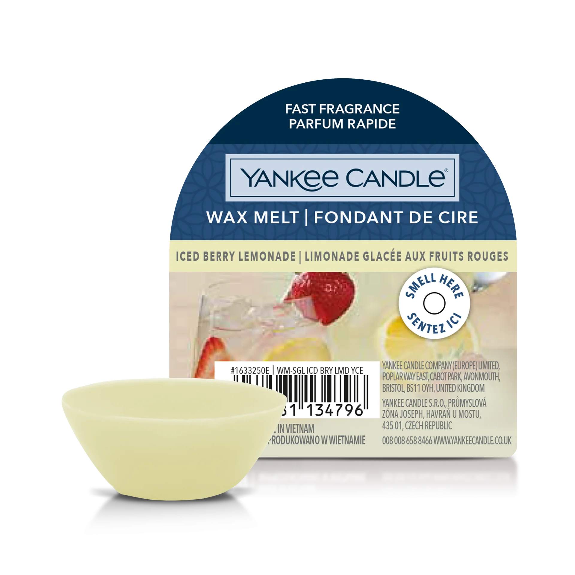 Yankee Candle - Iced Berry Lemonade - Wax Melt