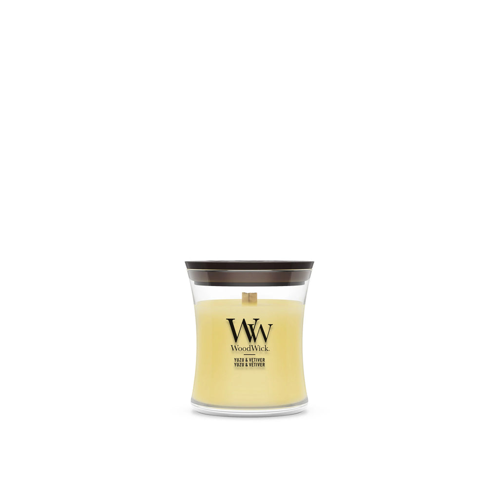 WoodWick - Yuzu Vetiver - Mini Geurkaars