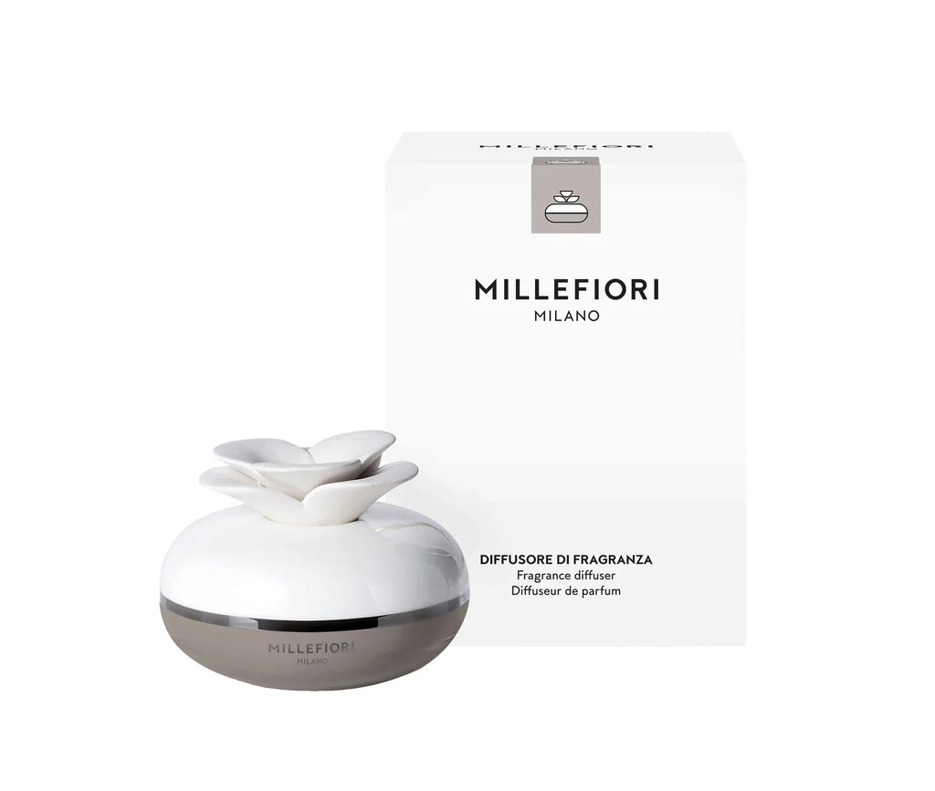 Millefiori Milano - Flower Diffuser - Dove Grijs