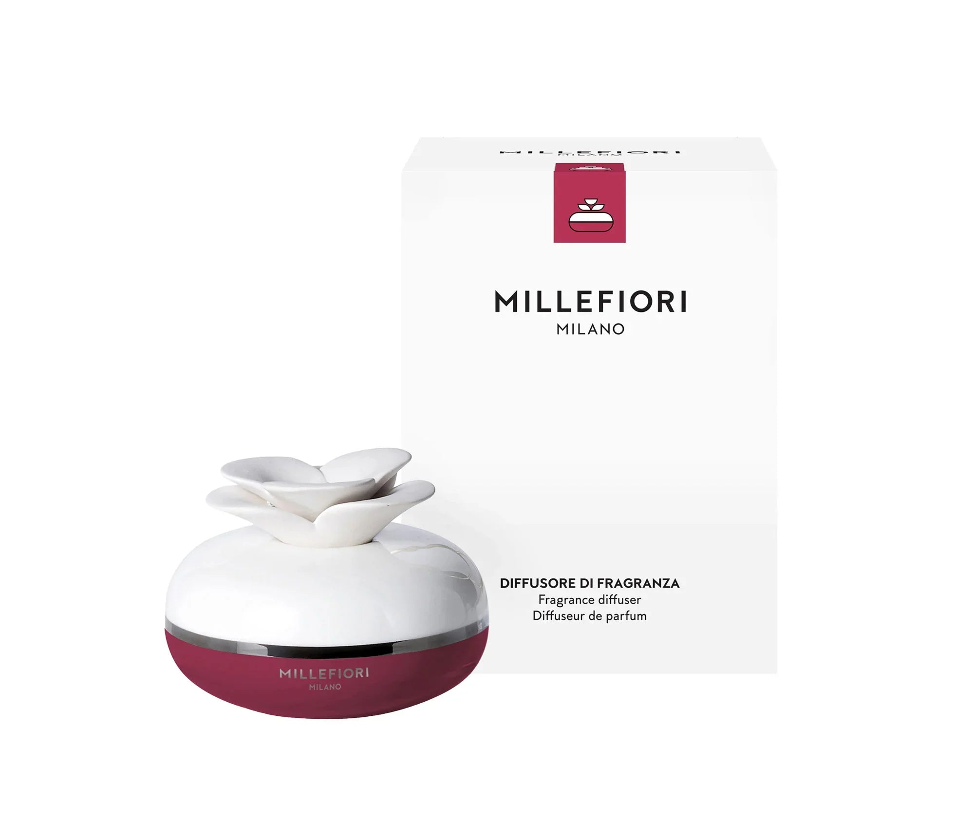Millefiori Milano - Flower Diffuser - Rood