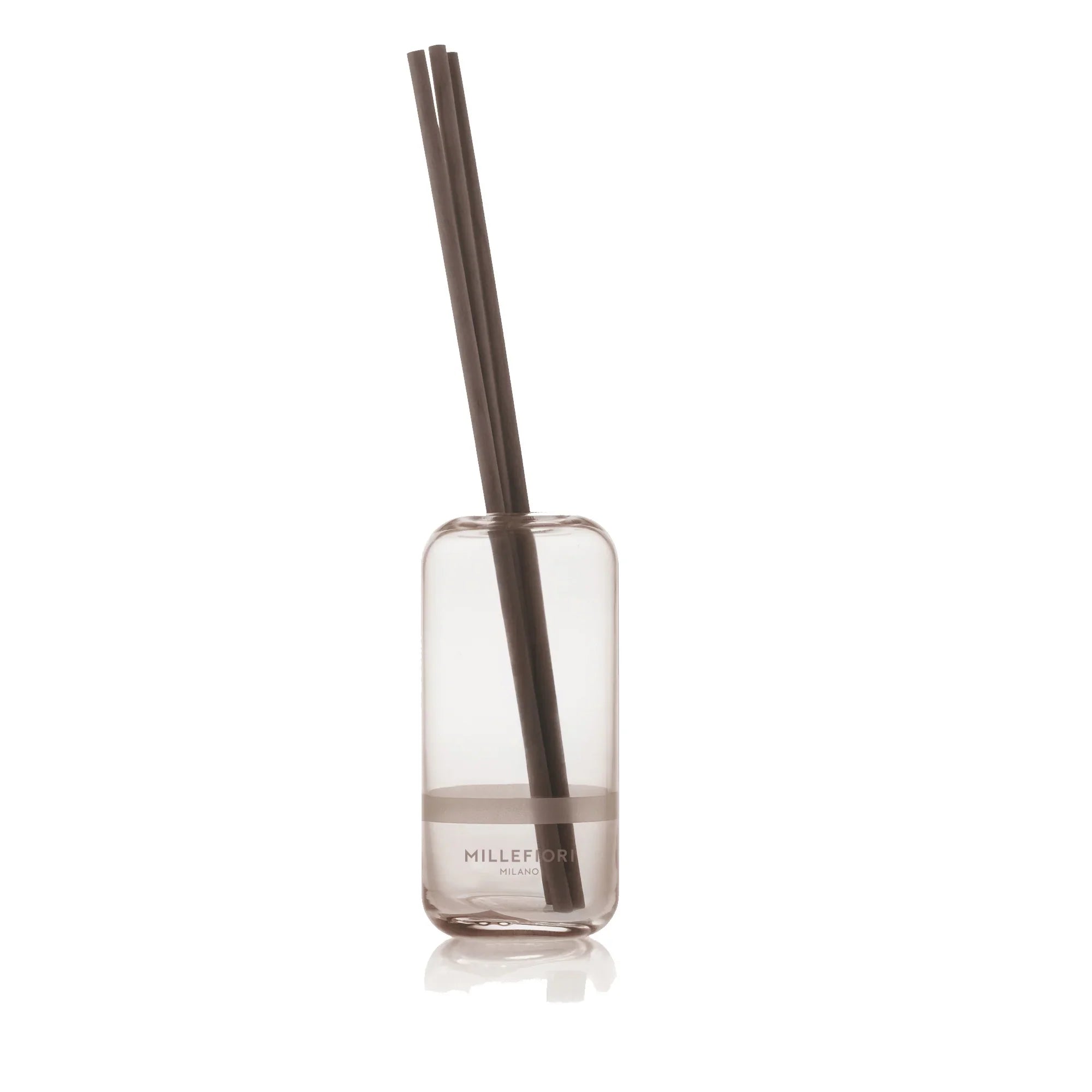 Millefiori Milano - Air Design Geurstokjes Glas Capsule - Dove Grijs