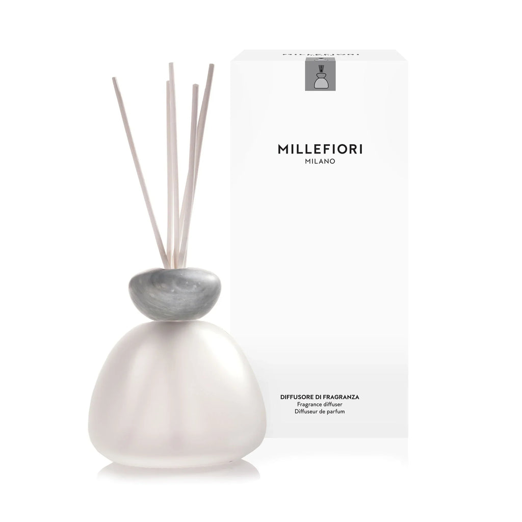 Millefiori Milano - Air Design Marmer Mat Glas - Grijze Dop