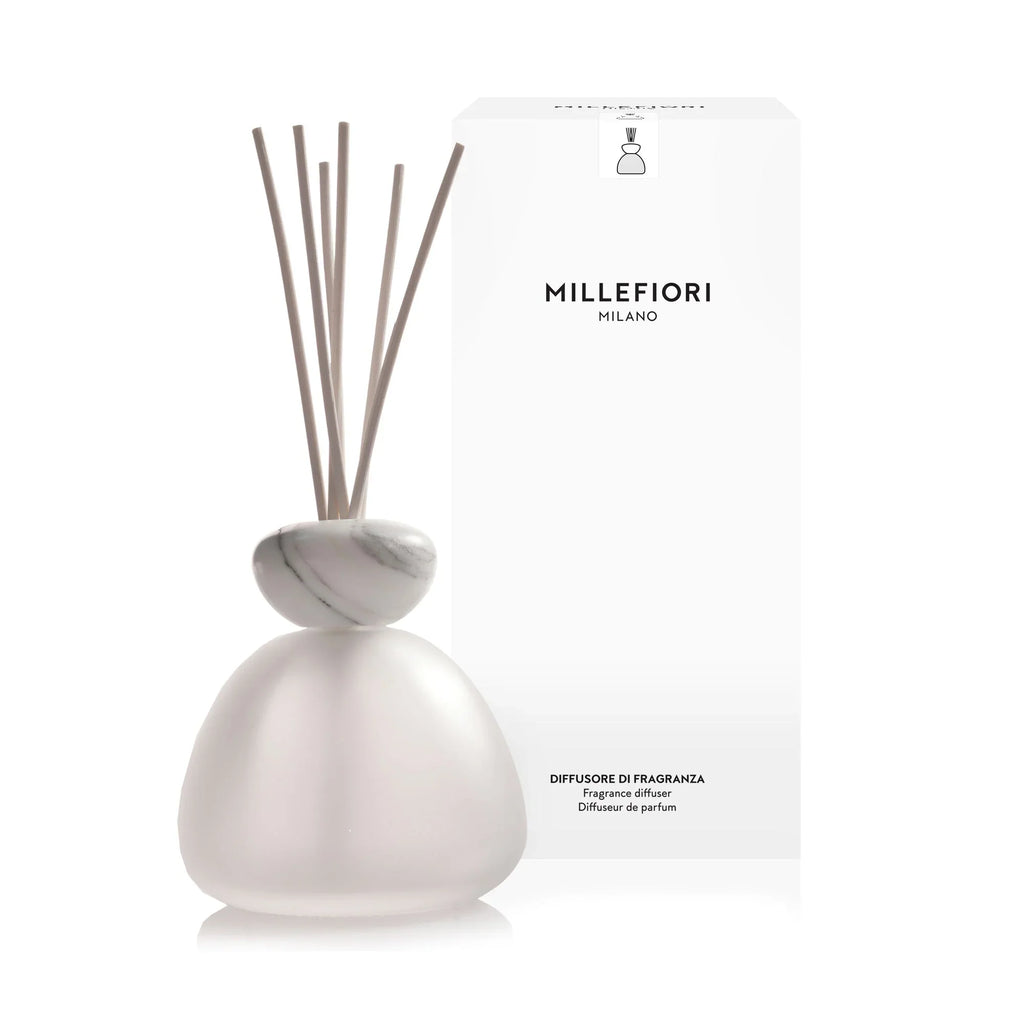 Millefiori Milano - Air Design Marmer Mat Glas - Witte Dop