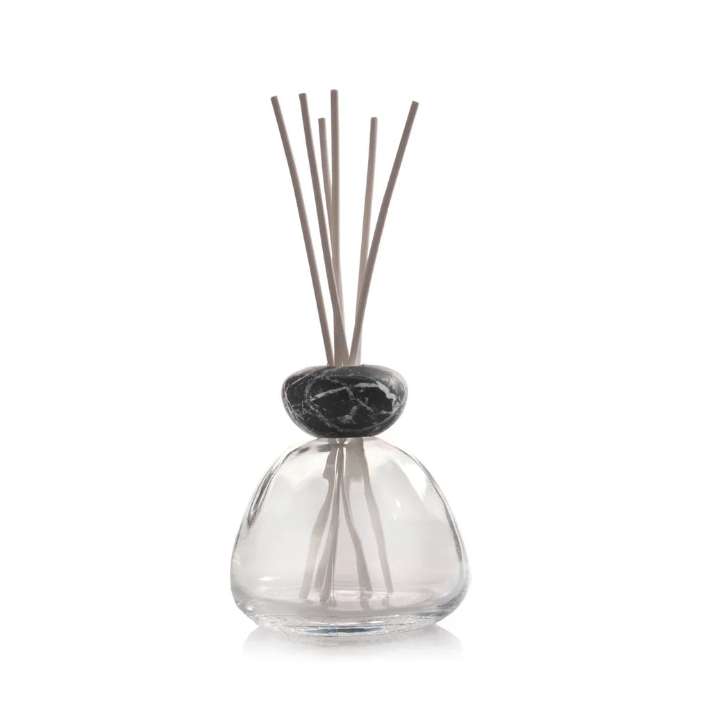 Millefiori Milano - Air Design Marmer Transparant Glas - Zwarte Dop