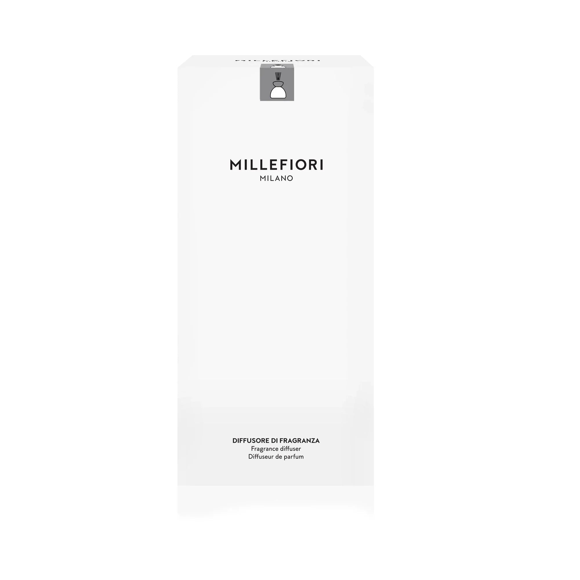 Millefiori Milano - Air Design Verre Transparent Marbre - Bouchon Gris