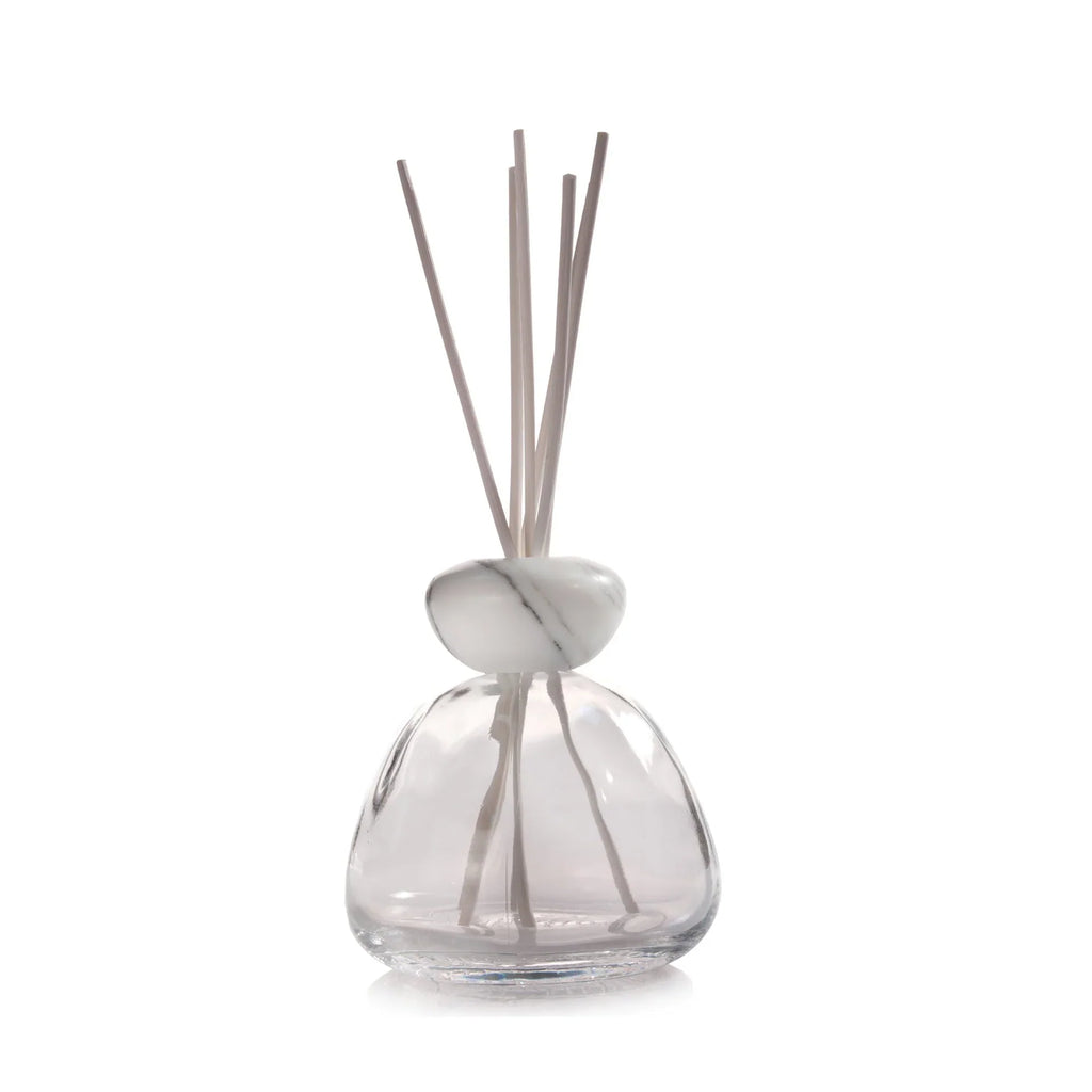Millefiori Milano - Air Design Marmer Transparant Glas - Witte Dop