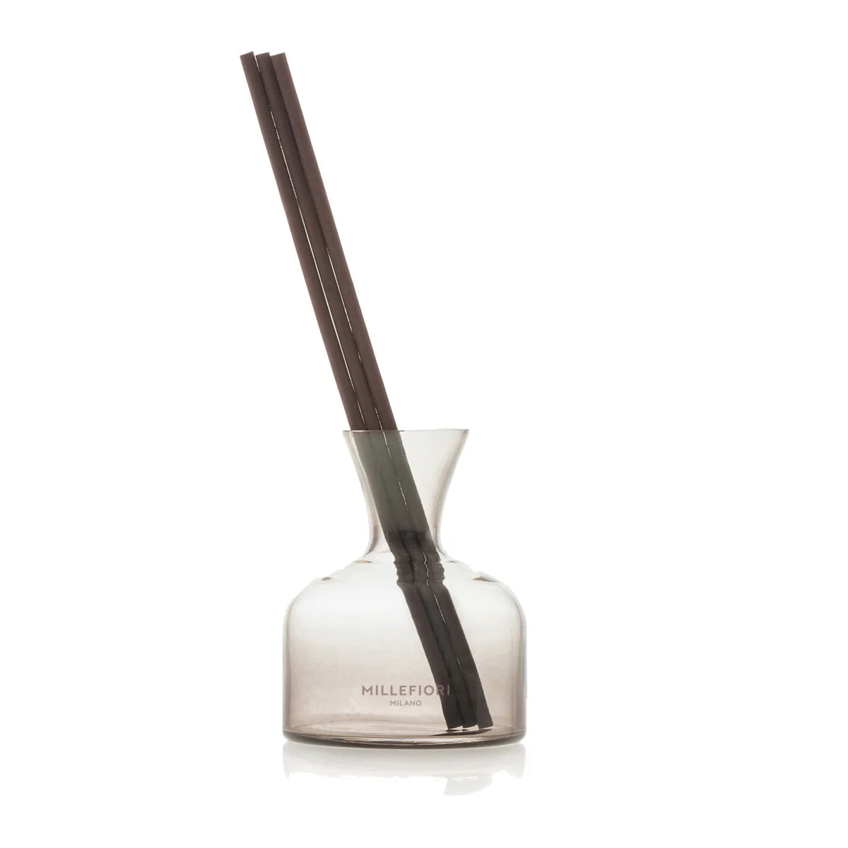 Millefiori Milano - Air Design Geurstokjes Glas Vase - Dove Grijs