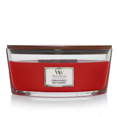 WoodWick - Crimson Berries Ellipse Geurkaars