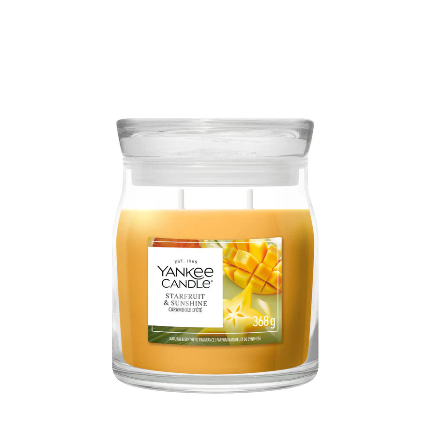 Yankee Candle - Starfruit & Sunshine - Medium Jar