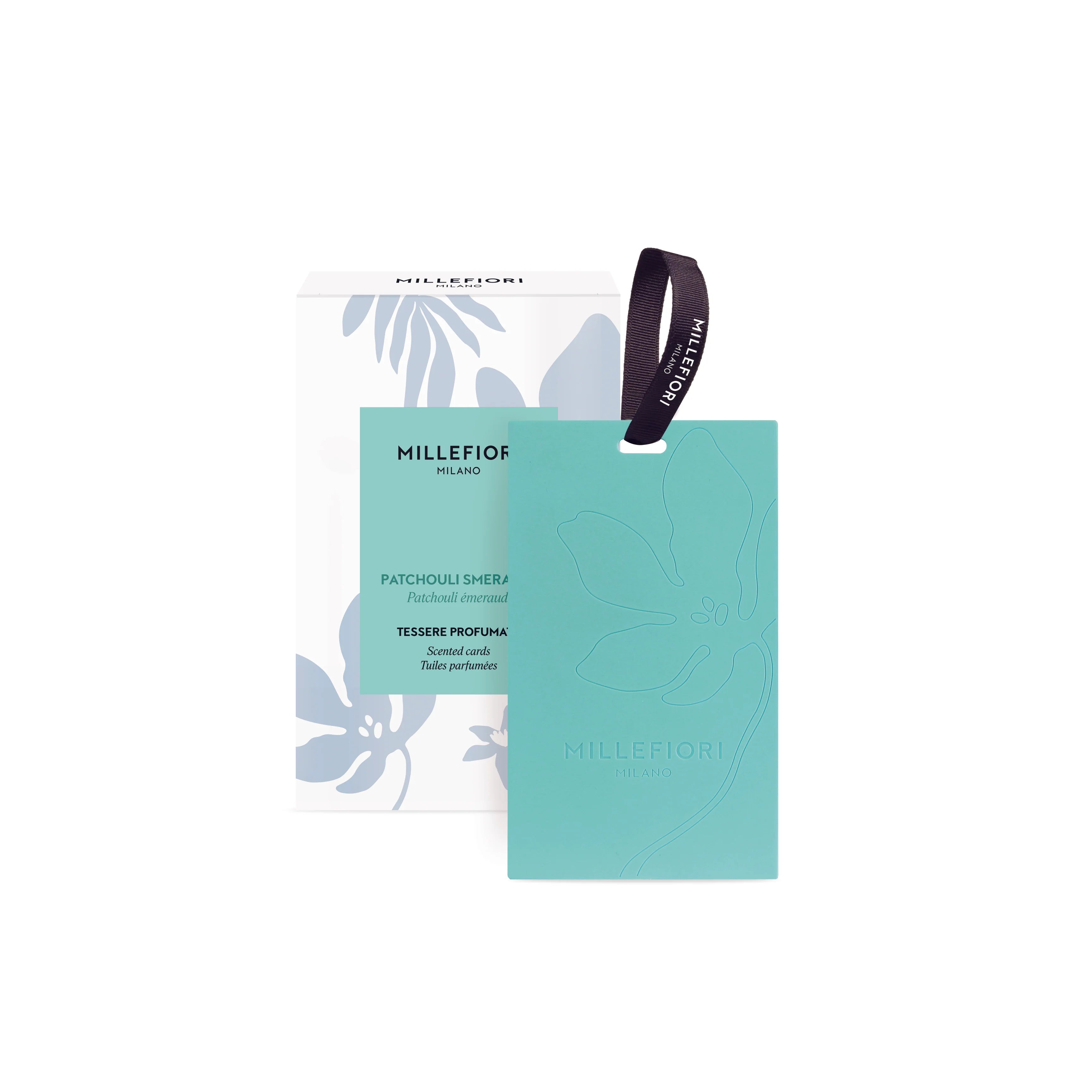 Millefiori Milano - Geurkaarten 3-pack - Patchouli Smeraldo