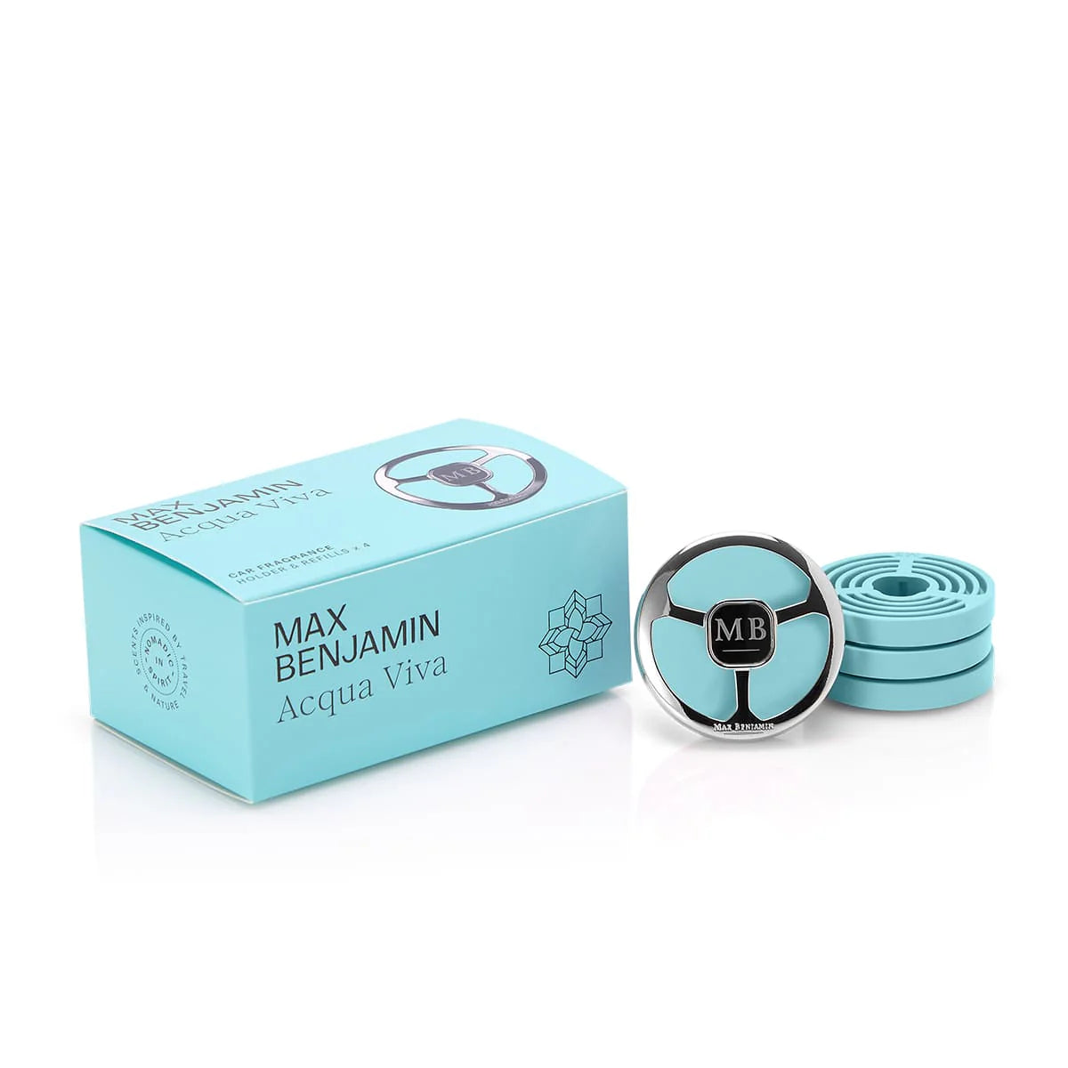 Max Benjamin - Autoparfum Cadeauset - Acqua Viva