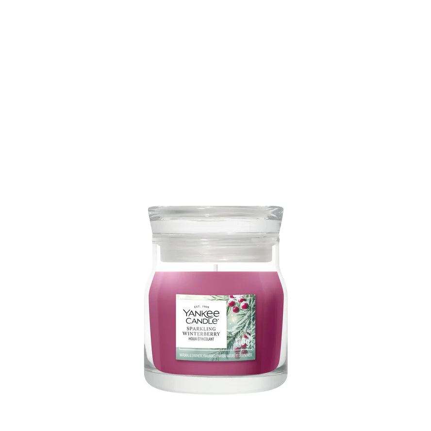 Yankee Candle - Sparkling Winterberry - Small Jar