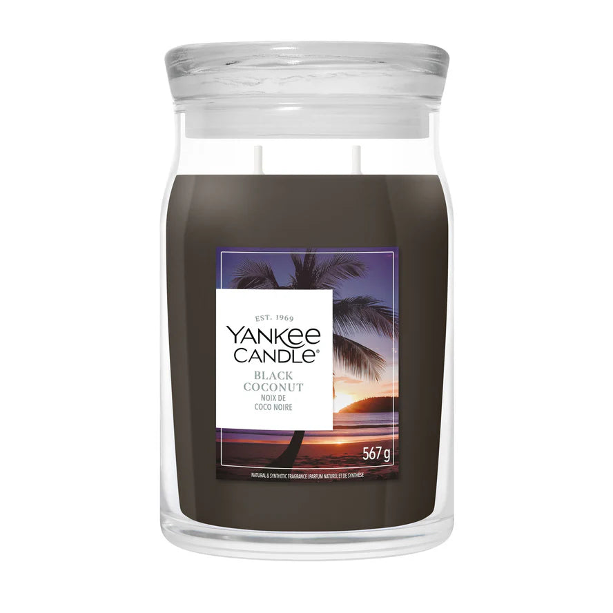 Yankee Candle - Black Coconut - Large Jar