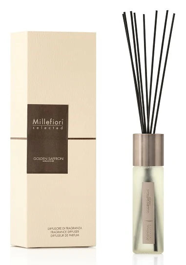 Millefiori Selected - Geurstokjes 100 ml - Golden Saffron