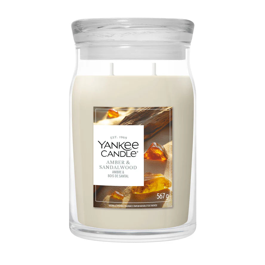 Yankee Candle - Amber & Sandalwood - Large Jar