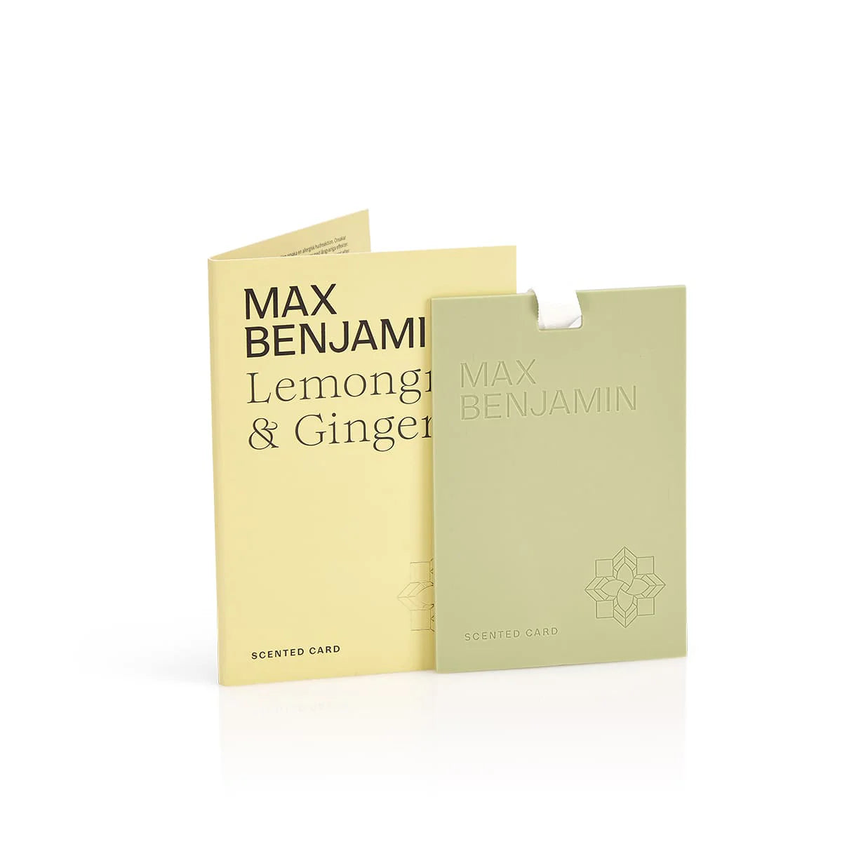 Max Benjamin - Geurkaart - Lemongrass & Ginger