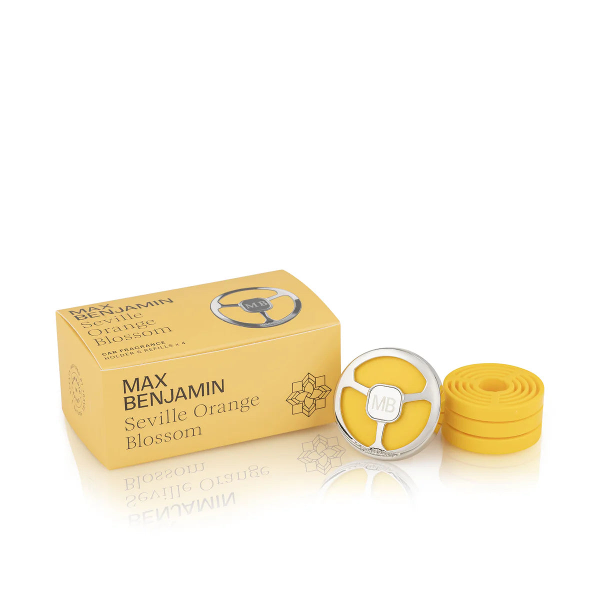 Max Benjamin - Car Fragrance Gift Set - Seville Orange Blossom