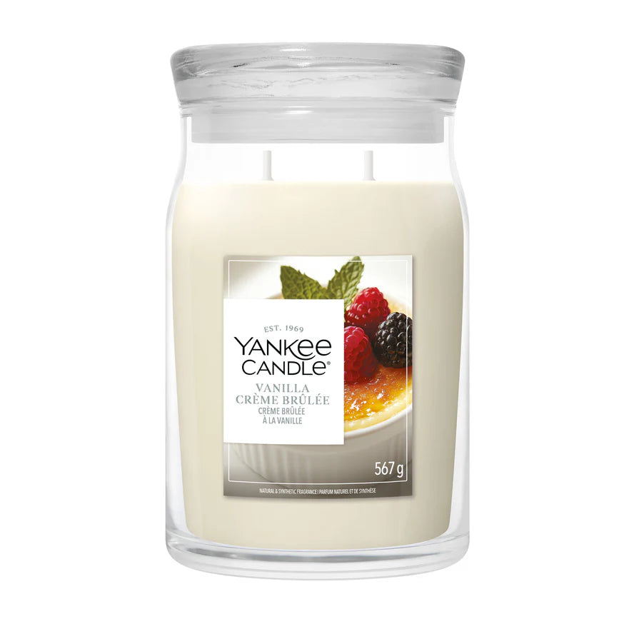 Yankee Candle - Vanilla Crème Brulee - Large Jar