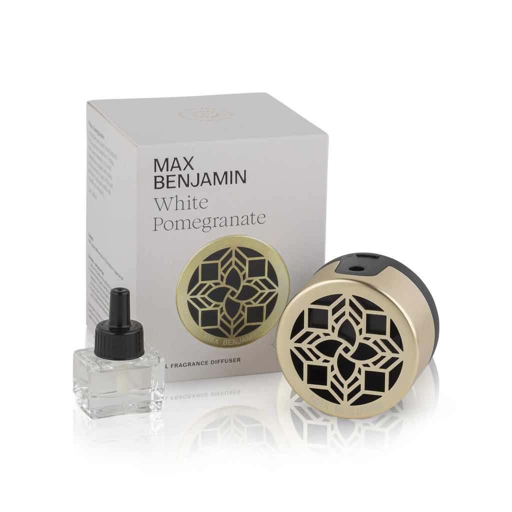 Max Benjamin - Wall Diffuser Starter Kit - White Pomegranate