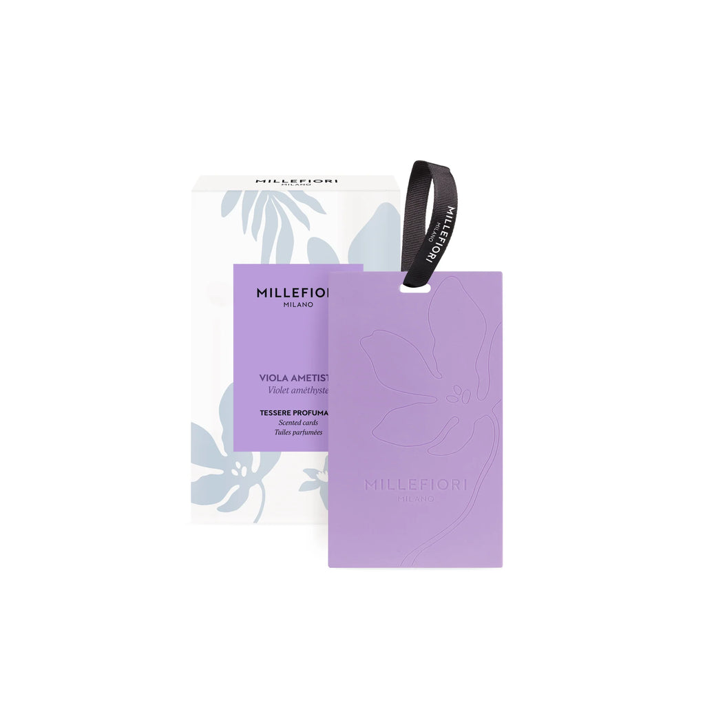 Millefiori Milano - Geurkaarten 3-pack - Viola Ametista