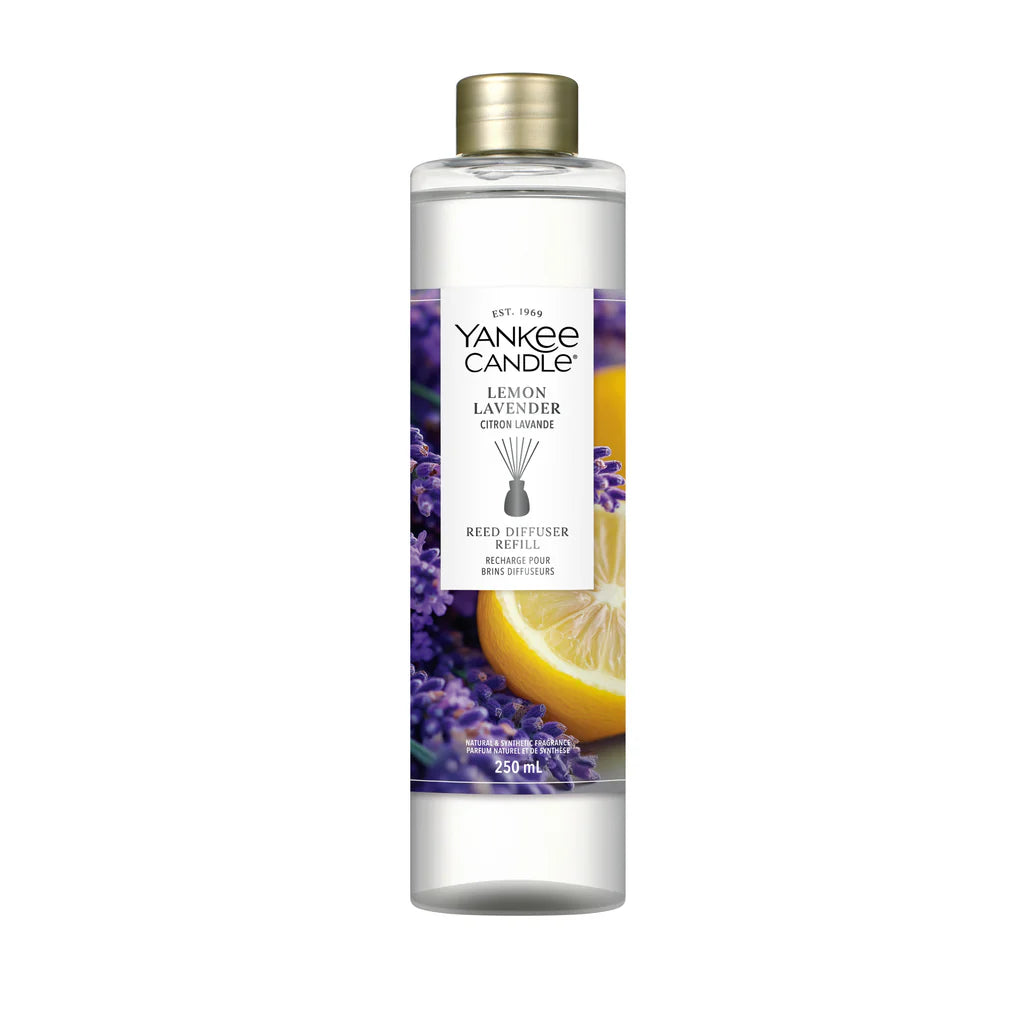 Yankee Candle - Lemon Lavender - Navulling voor Geurstokjes 250 ml