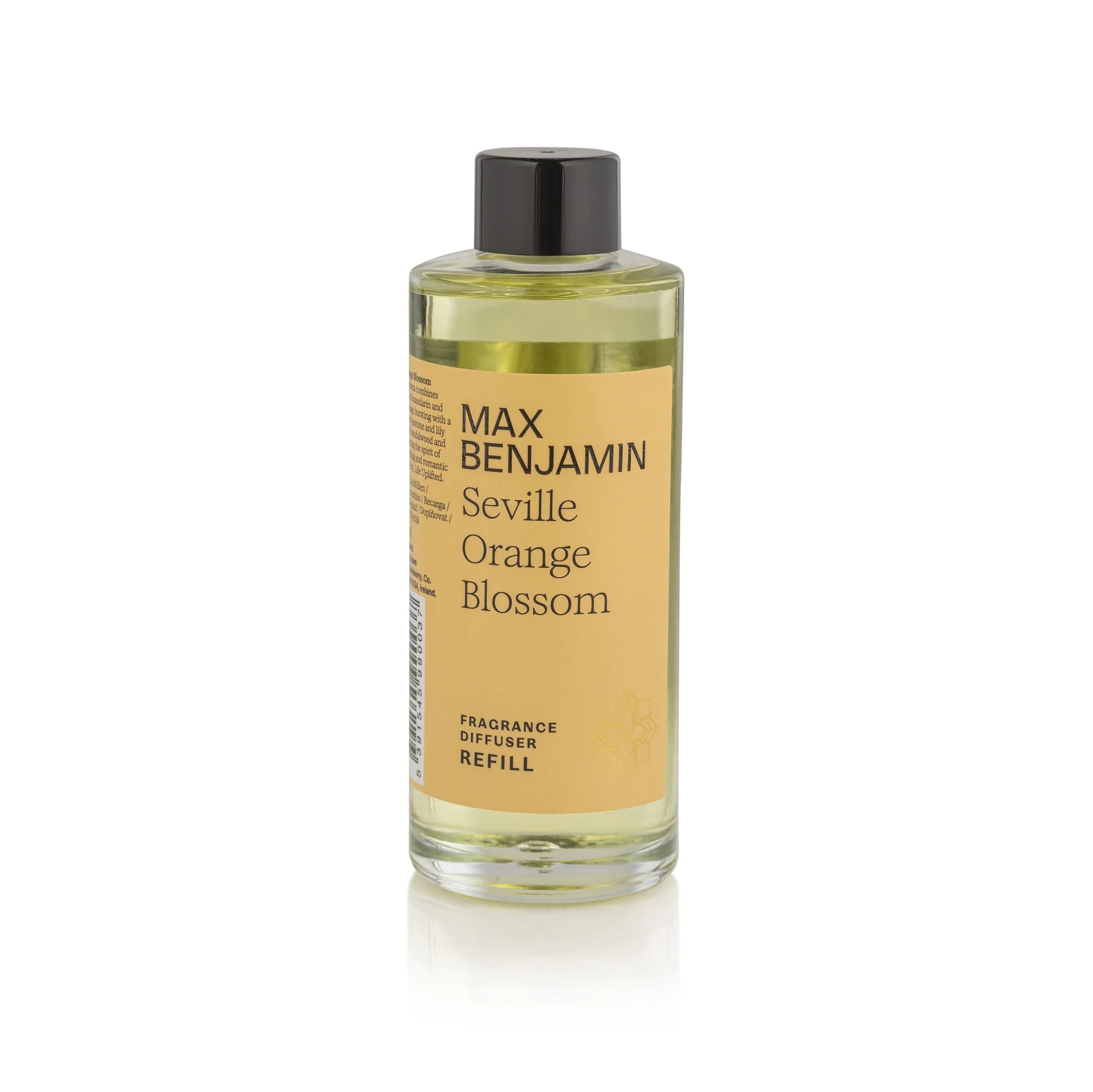 Max Benjamin - Navulling voor Geurstokjes 150 ml - Seville Orange Blossom