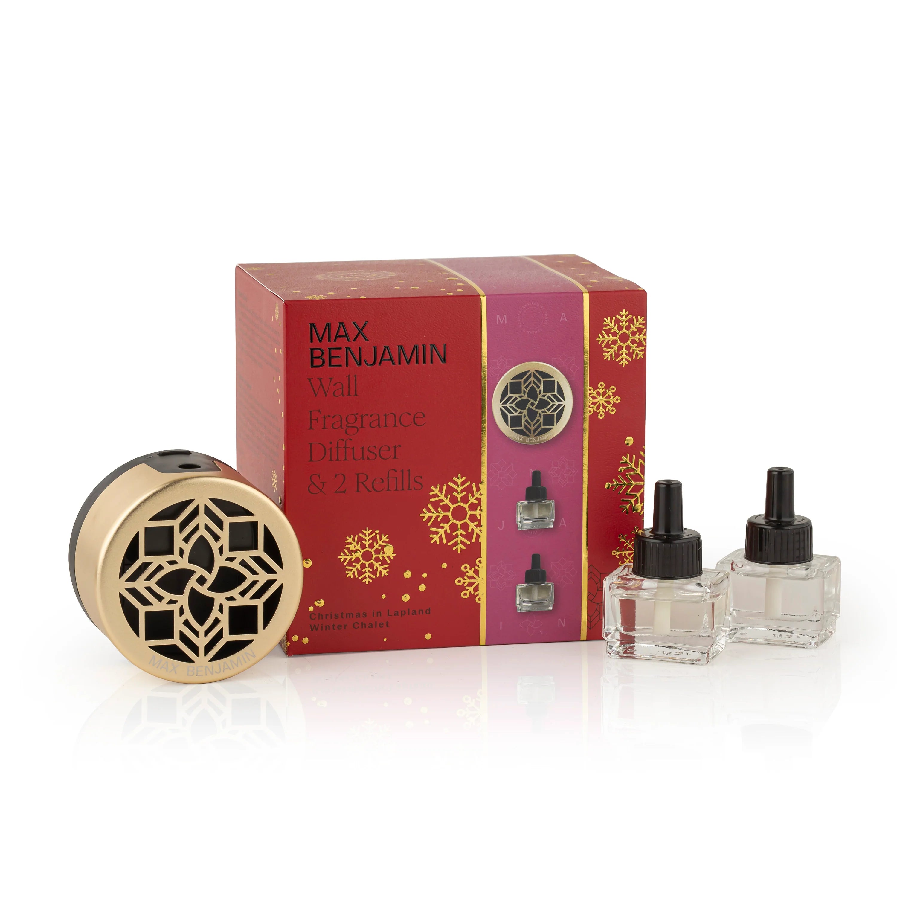 Max Benjamin - Wall Diffuser Cadeauset- Winter Chalet & Christmas in Lapland