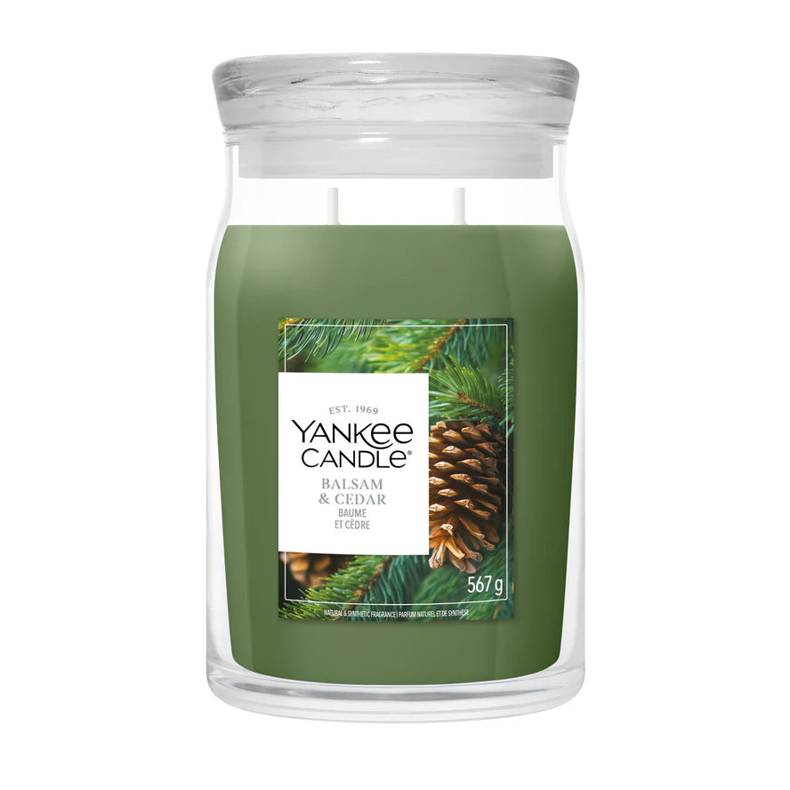 Yankee Candle - Balsam & Cedar Fireside - Large Jar