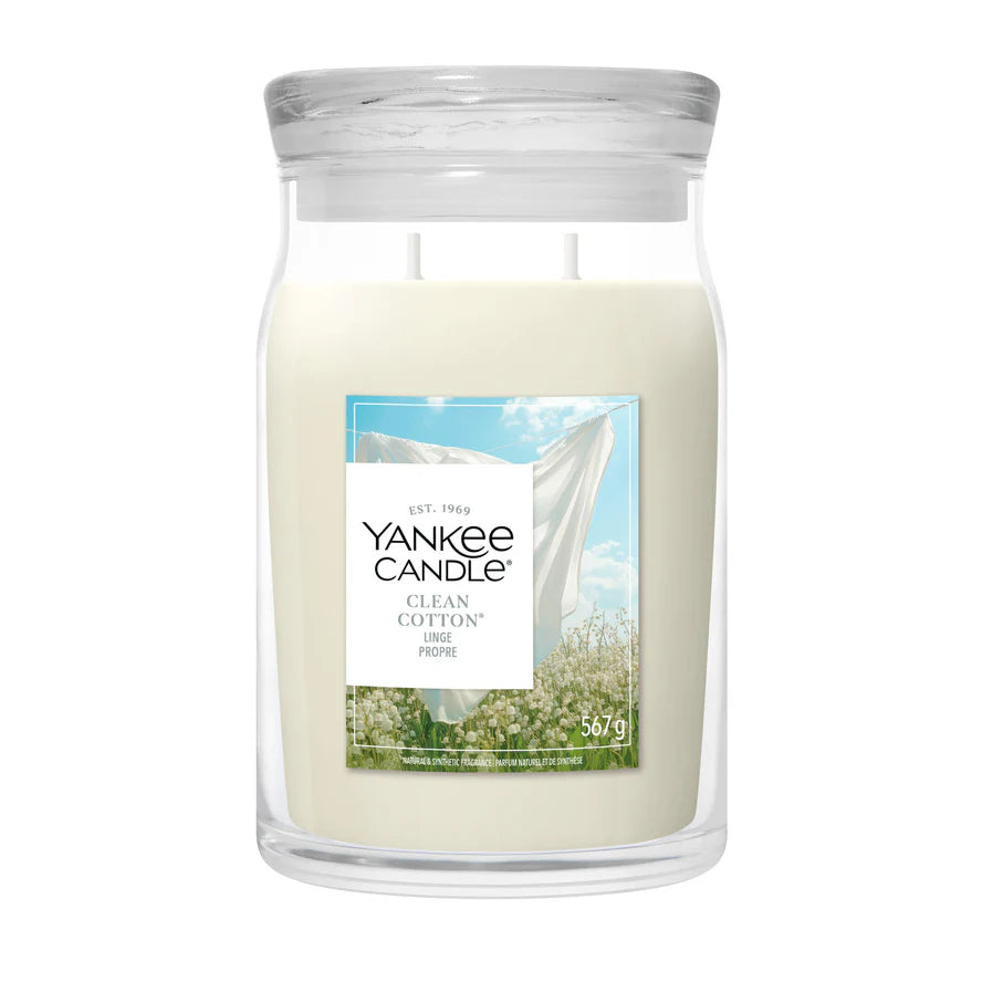 Yankee Candle - Clean Cotton - Large Jar