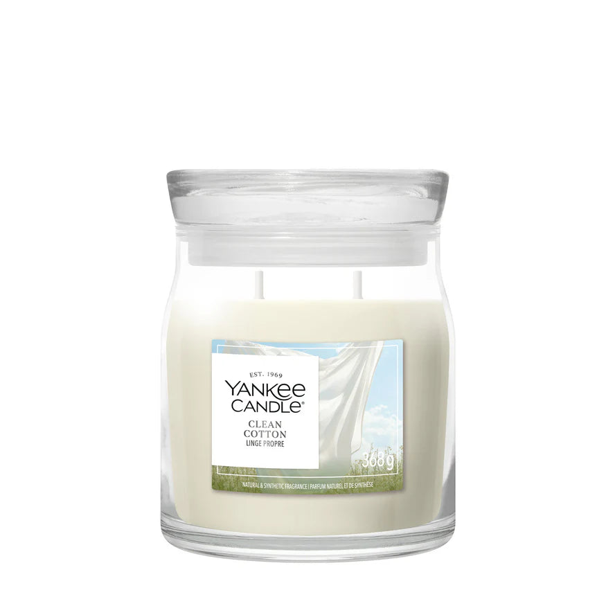 Yankee Candle - Clean Cotton - Medium Jar