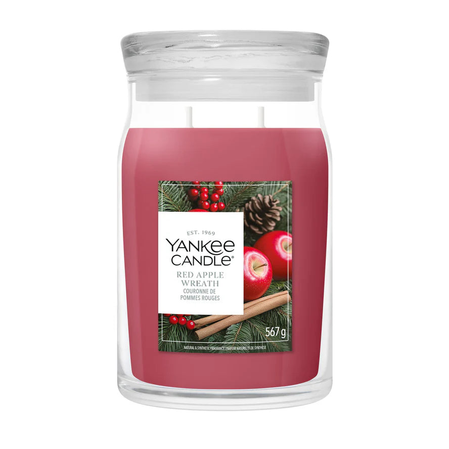 Yankee Candle - Red Apple Wreath - Large Jar