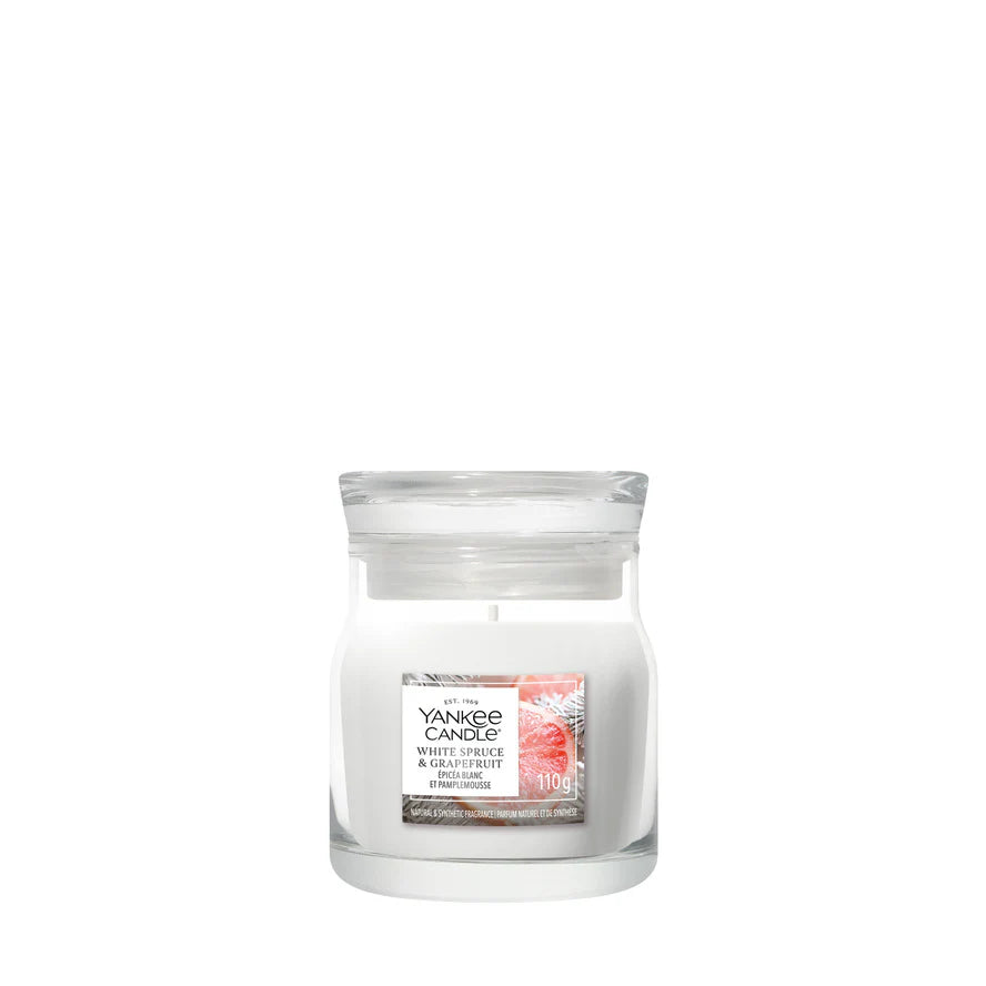 Yankee Candle - White Spruce & Grapefruit - Small Jar